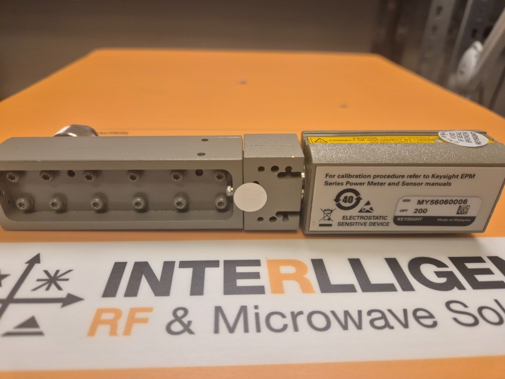 Keysight E8486A-200, 60-90GHz (E-band) waveguide power sensor, -60..+20dBm, WR12