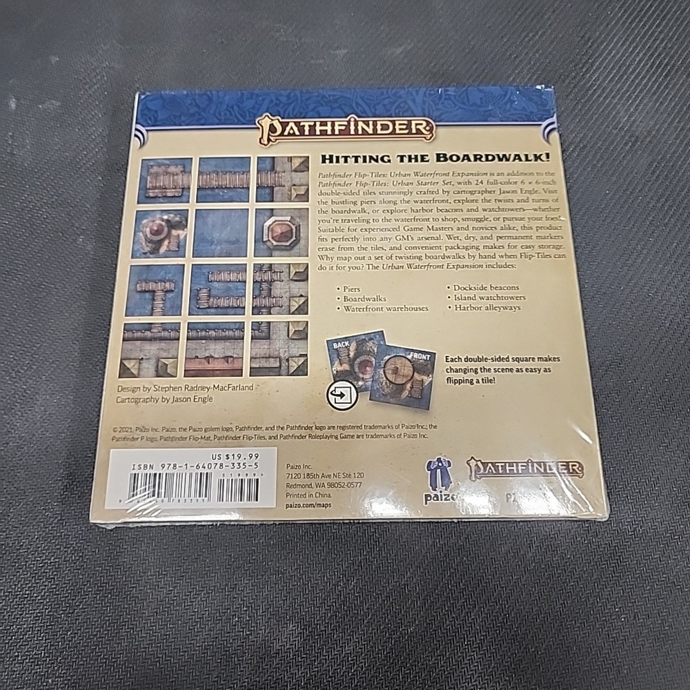 Pathfinder (RPG) Flip-Tiles: Urban Waterfront Expansion