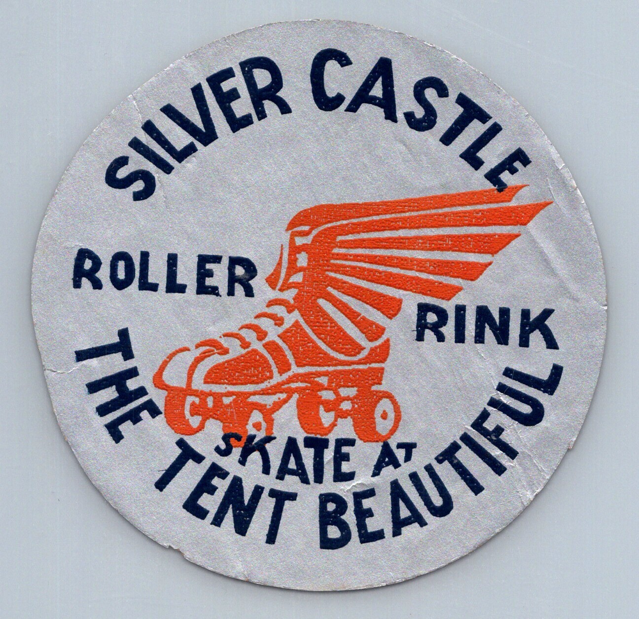 1950s Silver Castle Roller Skate Skating Rink Tent Beautiful Portland Indiana