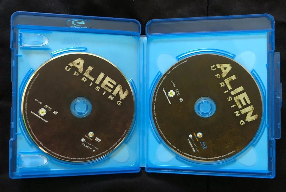 Alien Uprising (Blu-ray/DVD, 2013, 2-Disc Set) No Digital Code