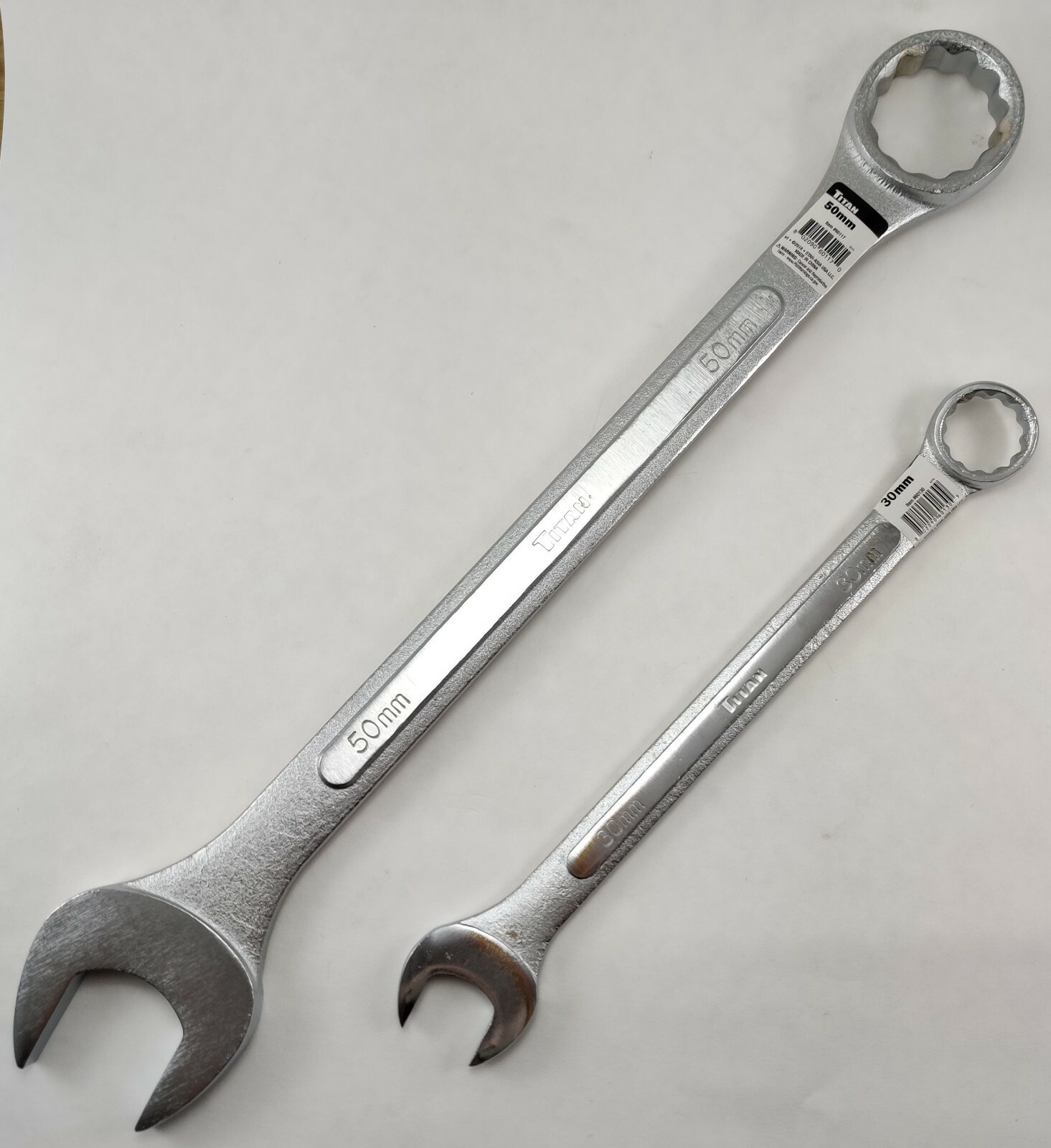 Titan Individual Jumbo Metric Wrench, Your choice of size 30mm-50mm