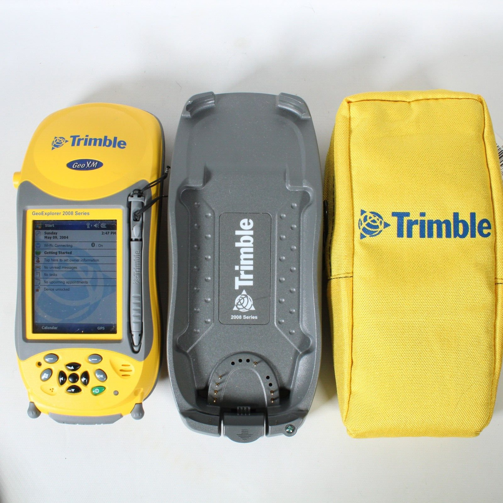 TRIMBLE GEOEXPLORER 2008 SERIES HANDHELD GEO XM COMPUTER BUNDLE W GPS & EXTRAS