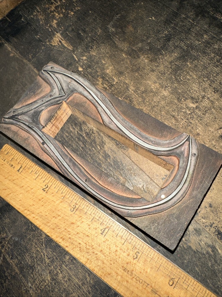Print Block “ Border Frame Banner “ Room For Type