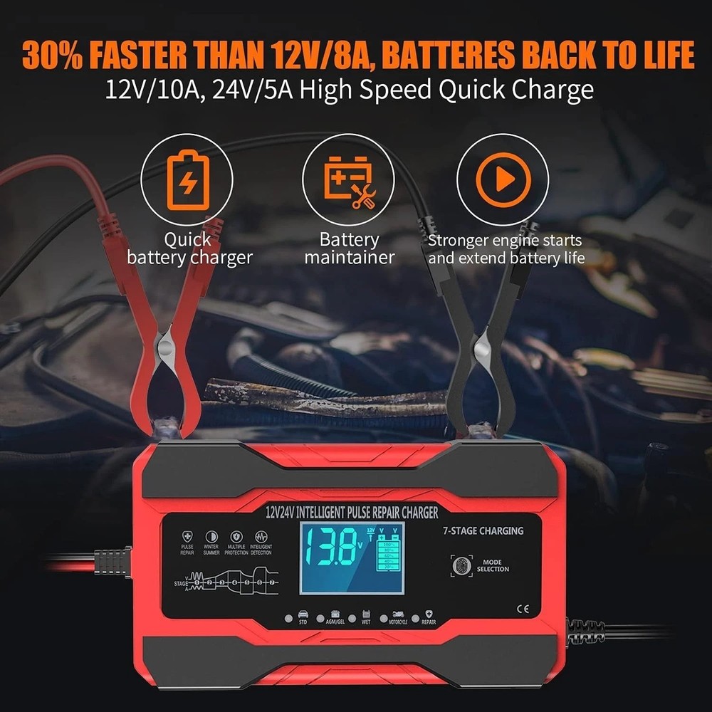 Fully-Automatic Desulfator Charger