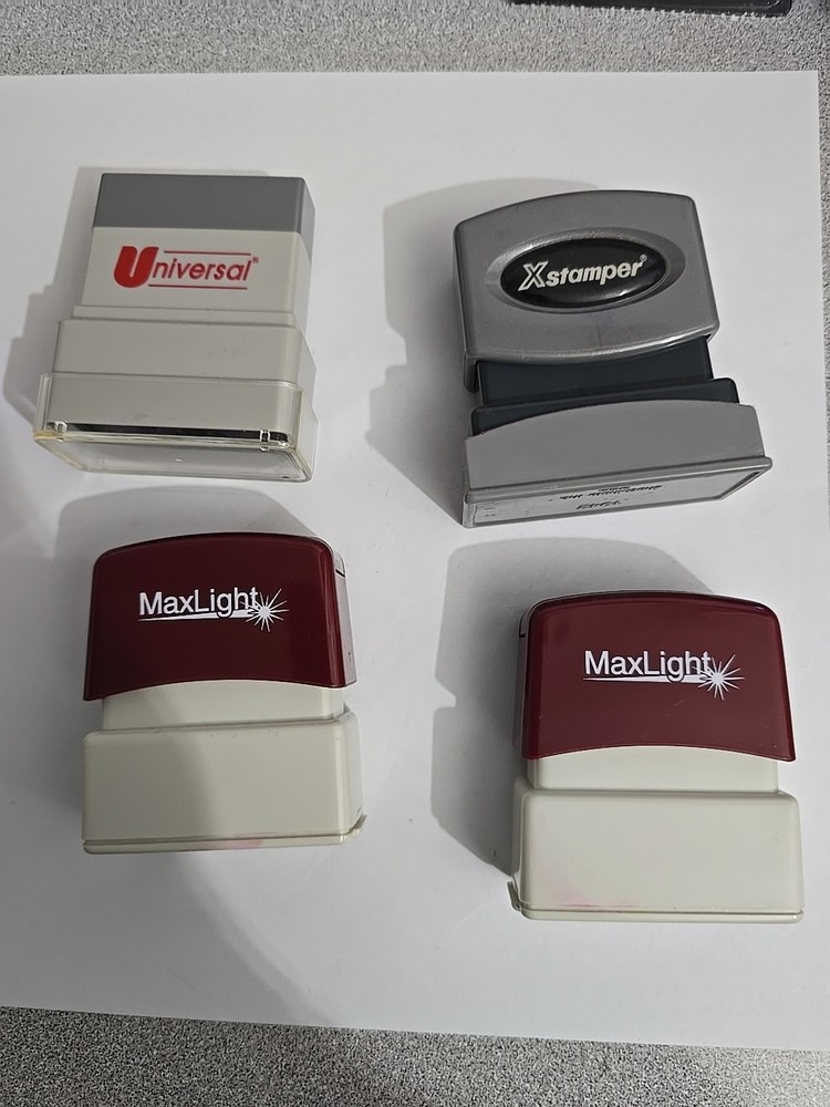 Inked Message Stamp "VOID, ENTERED, POST X2"