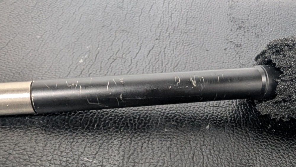 Shure SM89 Shotgun Condenser Mic - Crumbling Windscreen