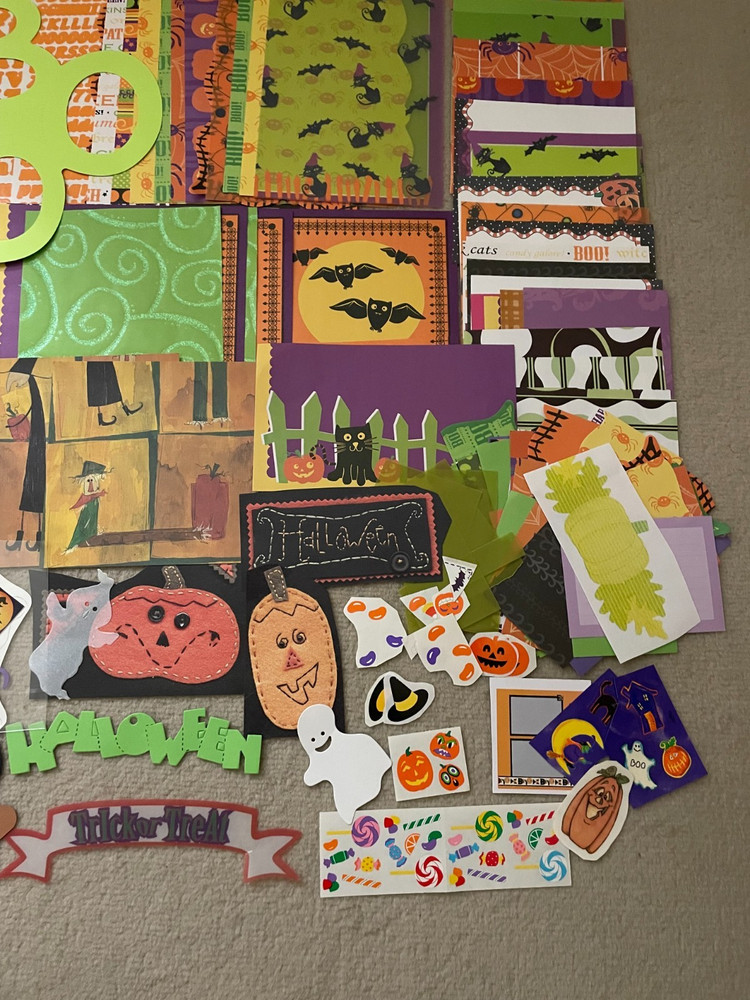 Junk Journal/Scrapbooking Halloween Variety Bundle/Ephemera
