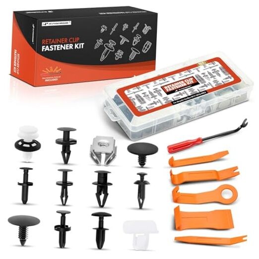 103 PCS (12 Sizes) Car Retainer Clips Kit Compatible with Chrysler Pacifica