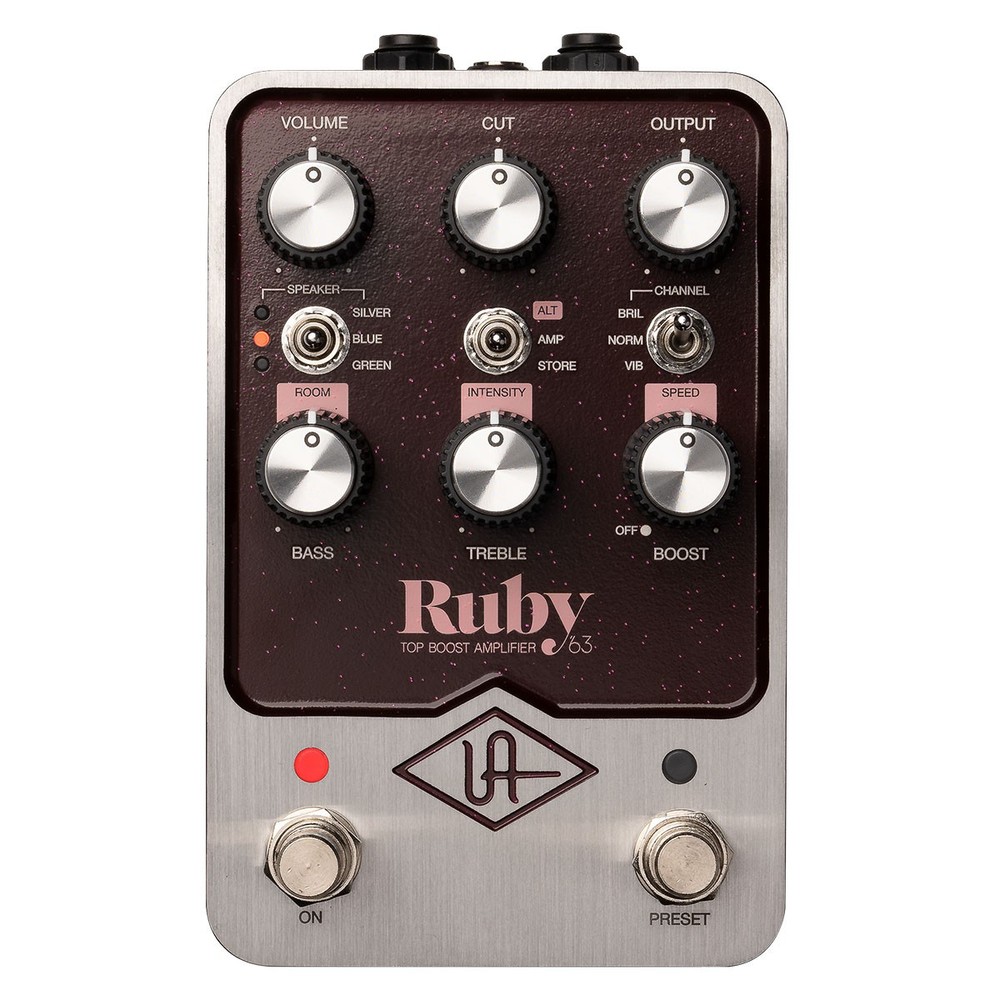 Universal Audio UAFX Ruby '63 Top Boost Amplifier Pedal