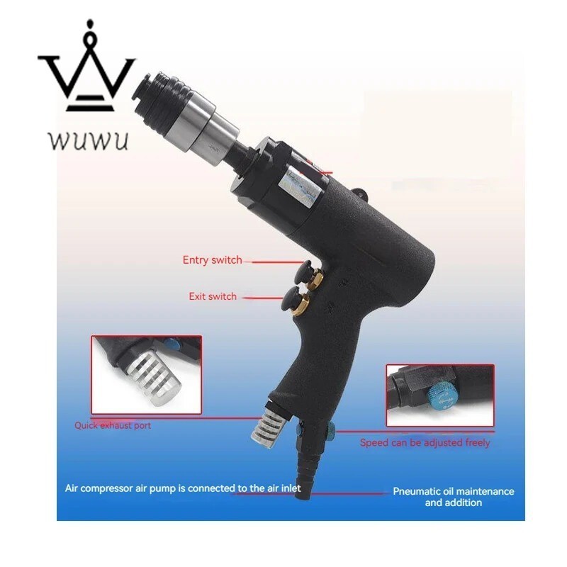 Pistol-Style Pneumatic Tapping Machine Thread Cutting Machine Thread Retriever
