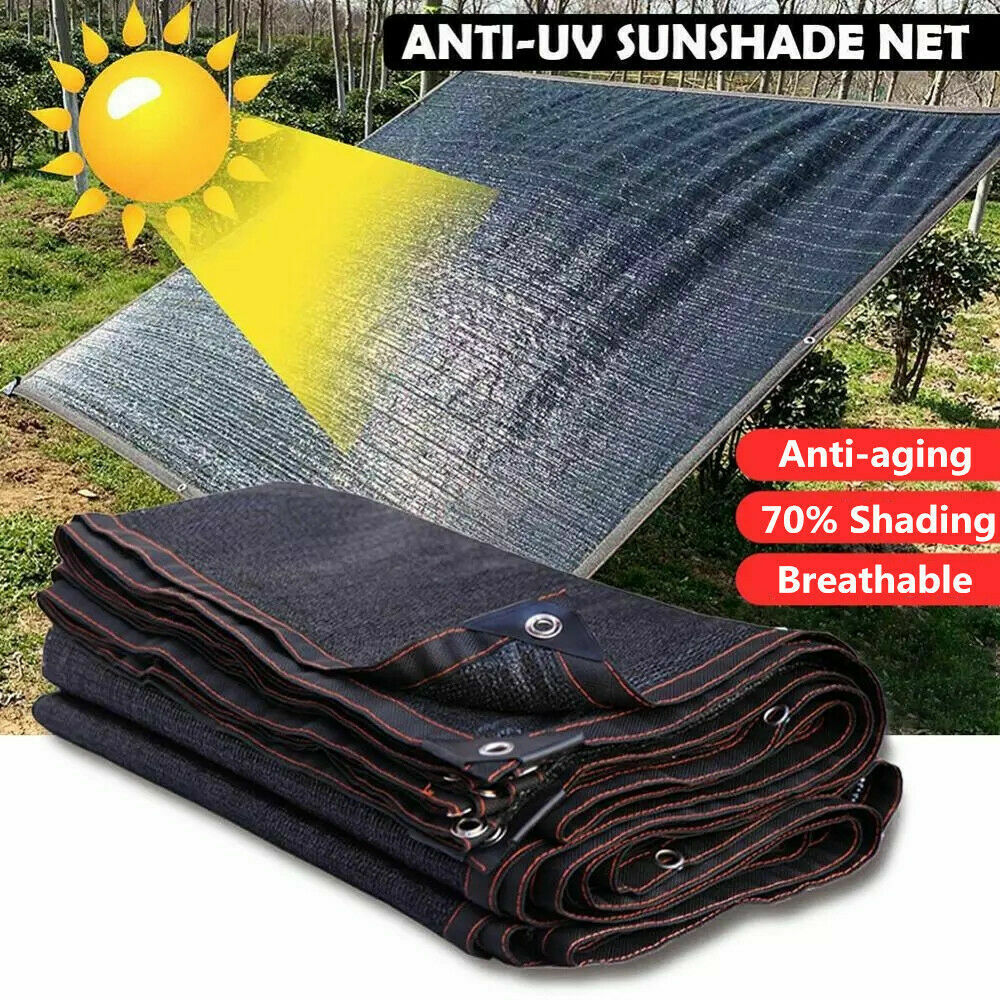 Anti-UV Sun Shade Net Awnings Sun Shelter Garden Patio Pool Sunblock Shade Sail