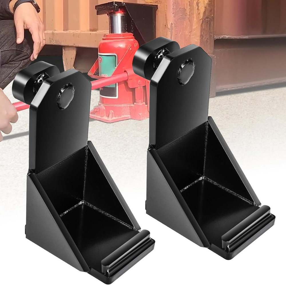 2 Pack Shipping Container Jacks - Easy Leveling Solution for Containers