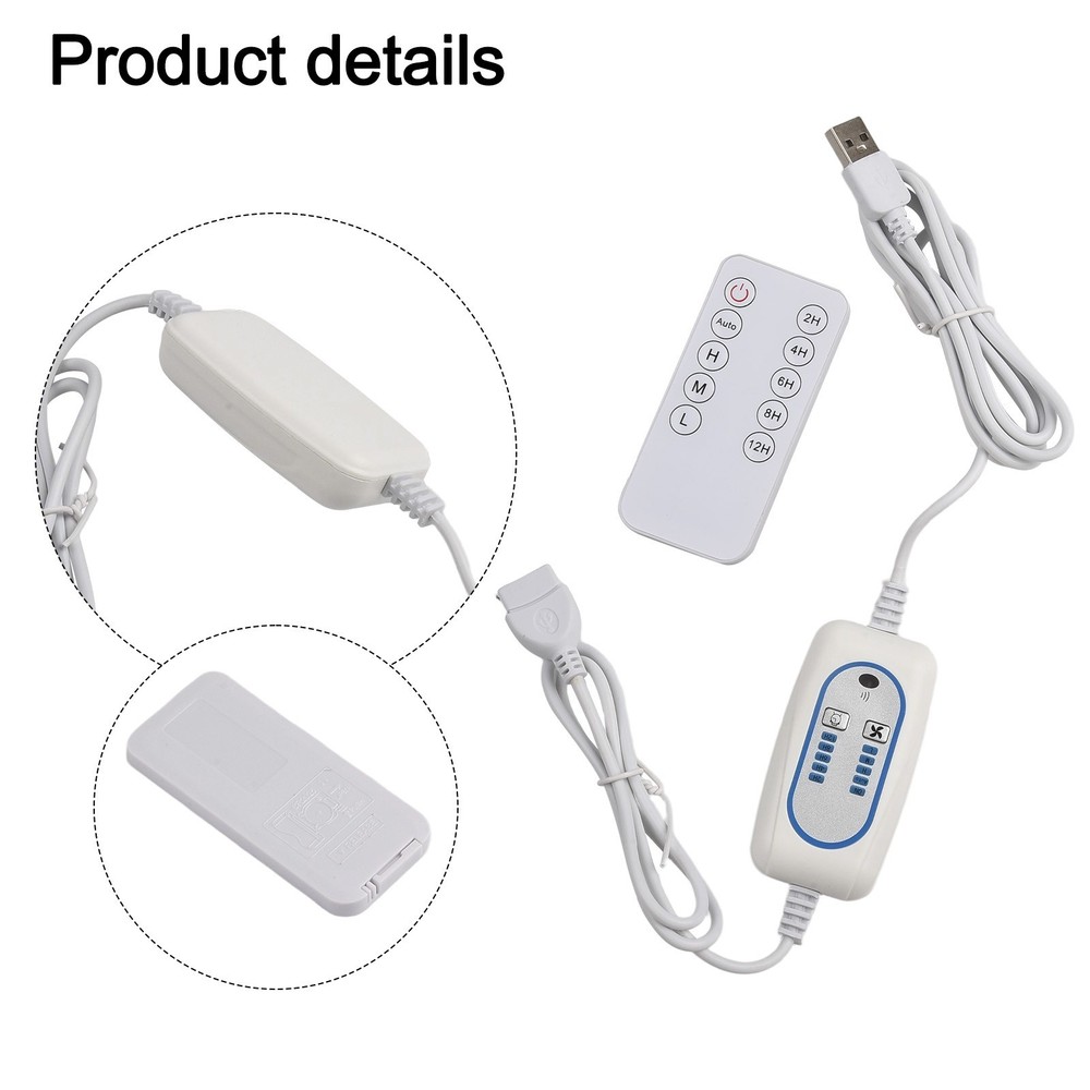 For USB Powered Devices Timer Switch 4 Speed Adjustable Extension Cable