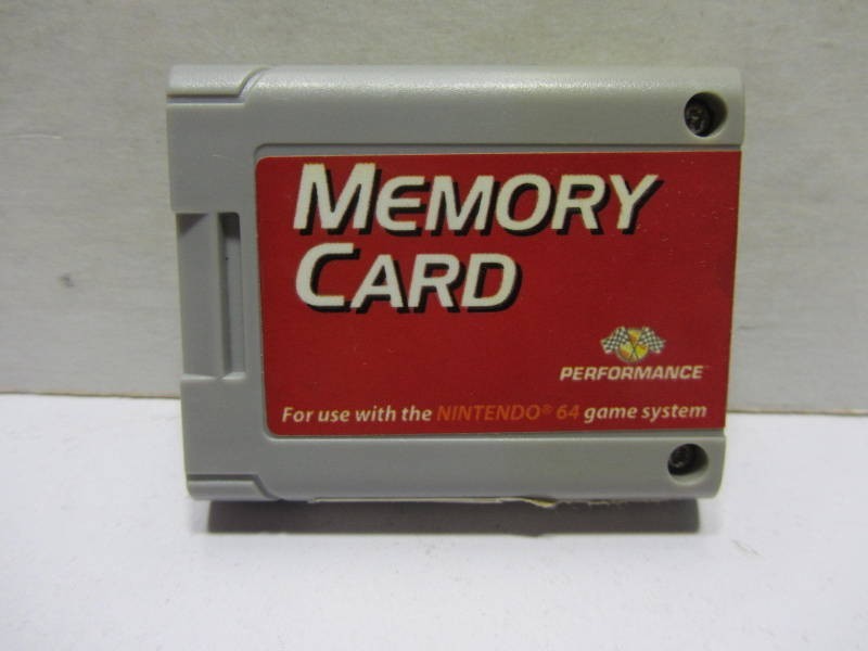 Nintendo 64 Performance Memory Card