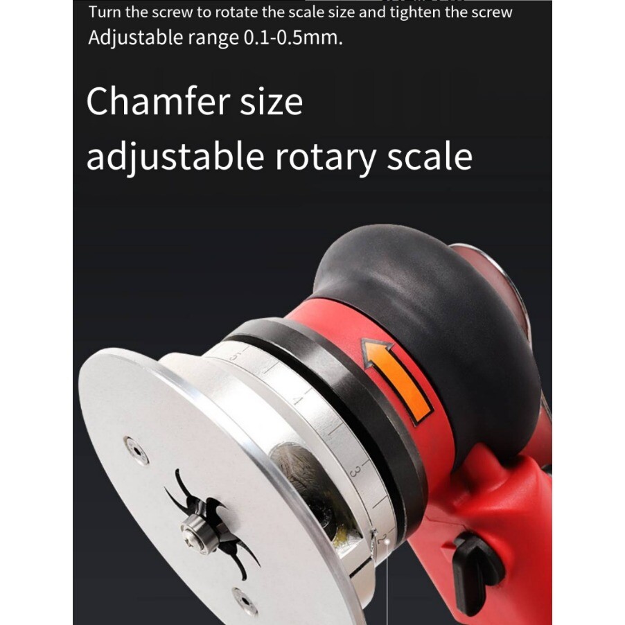 Desktop Compound Chamfering Machine Portable Pneumatic Chamfering Machine