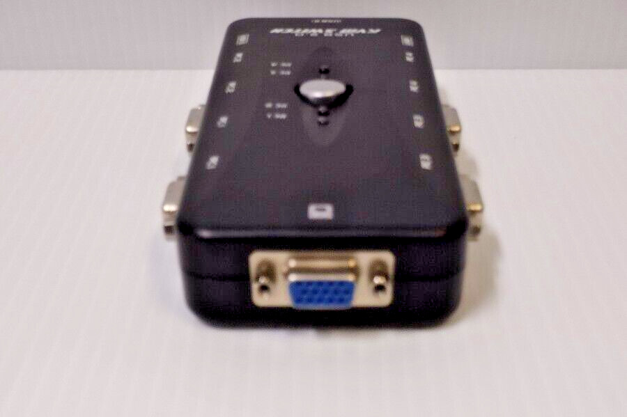 USB KVM SWITCH 4-Port 2.0 USB, NO CABLES