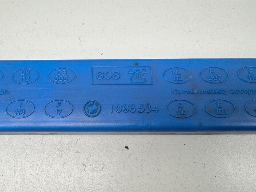 Genuine BMW 3 Series E46 Warning Triangle Board Tool 1095534 #K150