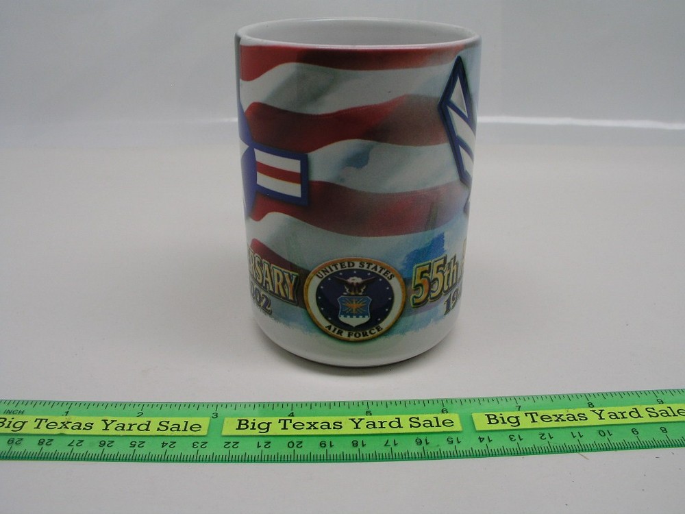 2002 Air Force 55th Anniversary Coffee Mug