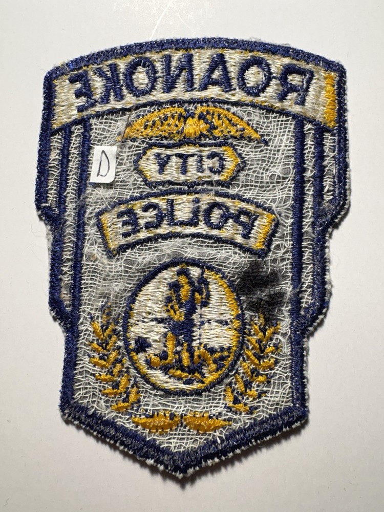Roanoke Virginia Police Patch