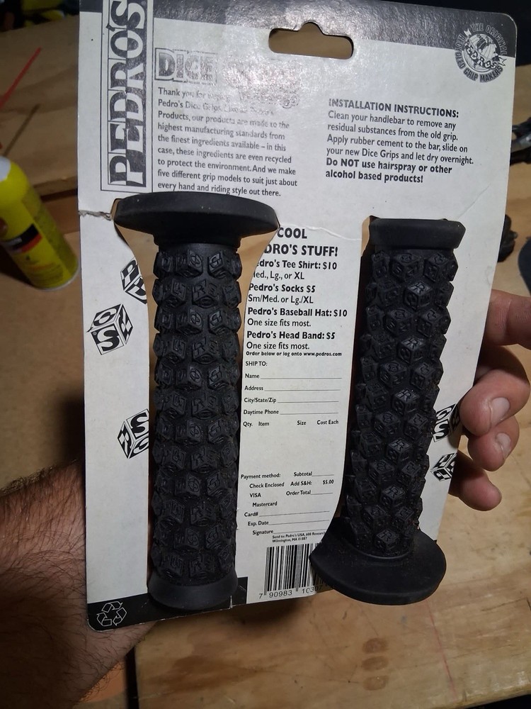Pedro's dice grips NOS
