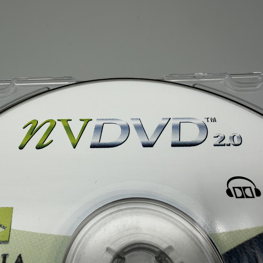 Vintage 2003 NVIDIA NVDVD 2.0 DVD Player Software CD-ROM EVGA Windows PC
