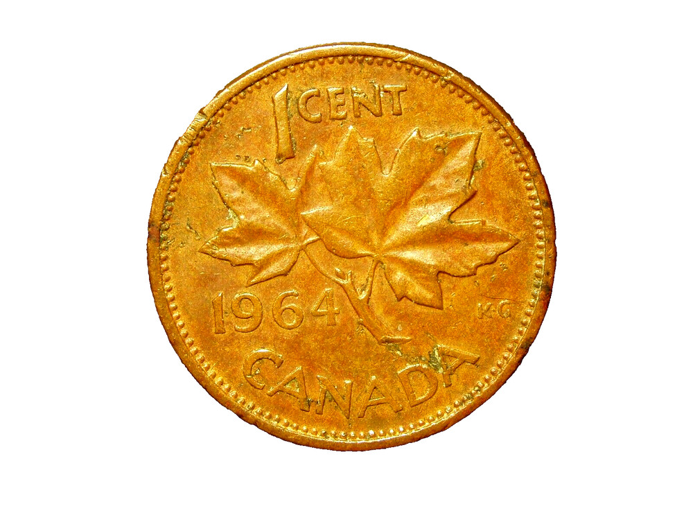 CANADA  1964  1  CENT COIN  # 1
