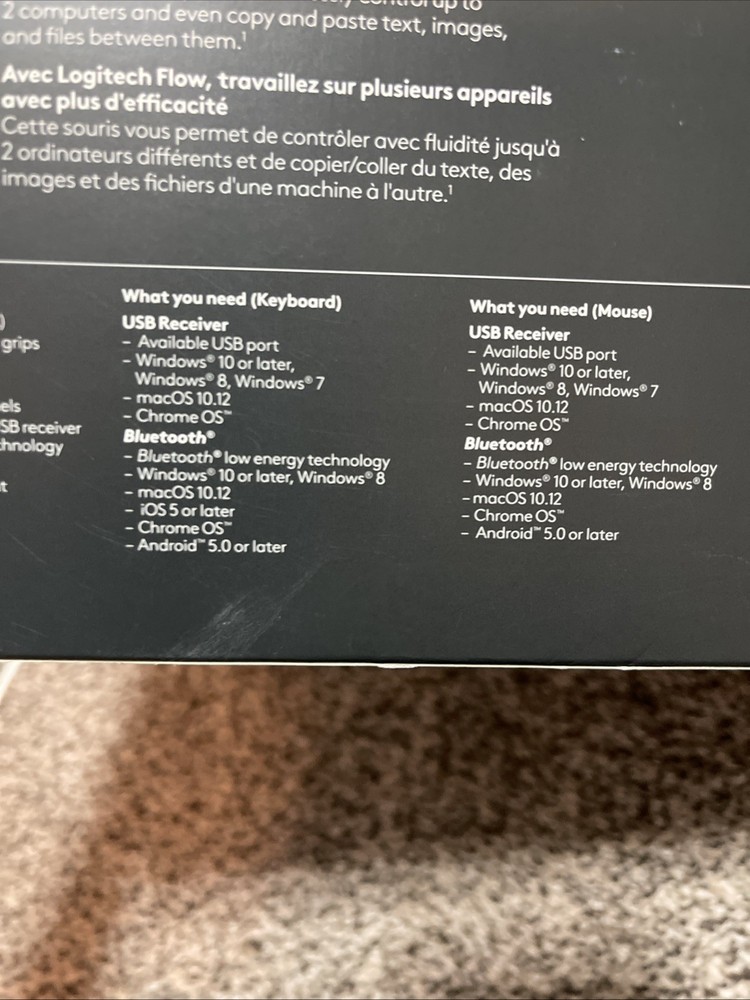 NEW/SEALED! Logitech MK825 Performance Wireless Mouse and Keyboard Combo