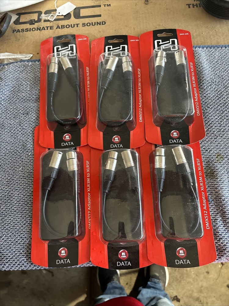 Hosa DMX-106 (6-pack) Bundle