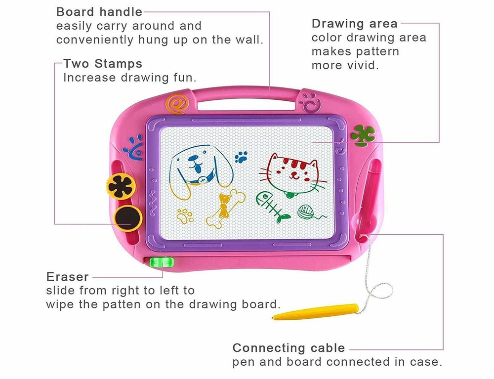 EEDAN Magnetic Drawing Board for Kid
