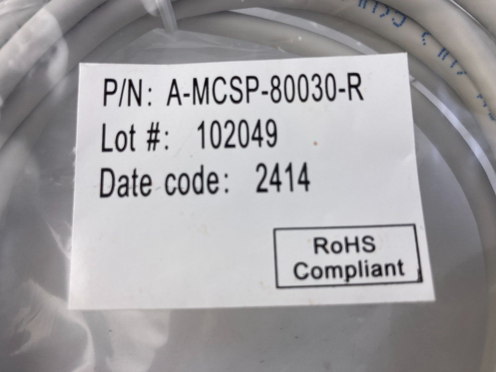 (10) Assmann Electronics A-MCSP-80030-R Ethernet Patch Cable - Cat5e - 3.0m