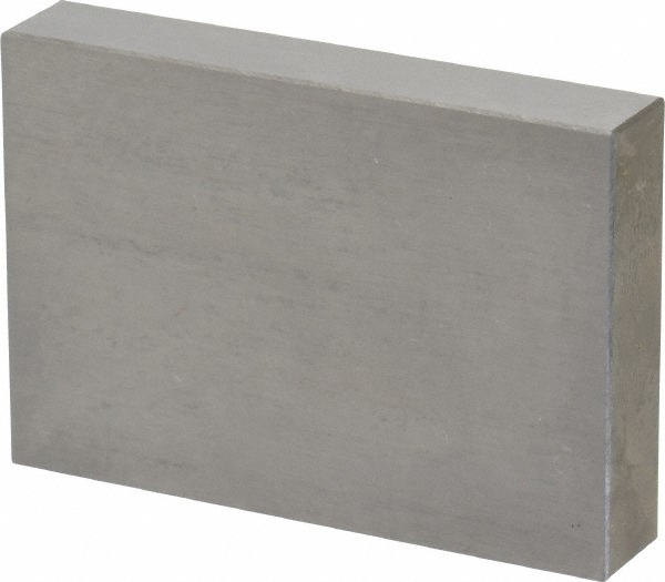2" Rectangular Steel Gage Block Accuracy Grade 0, Includes NIST Traceability ...