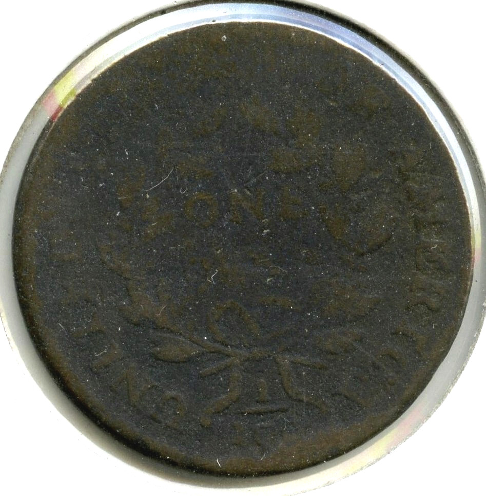 1800 / 1798 Draped Bust Large Cent Penny - L450