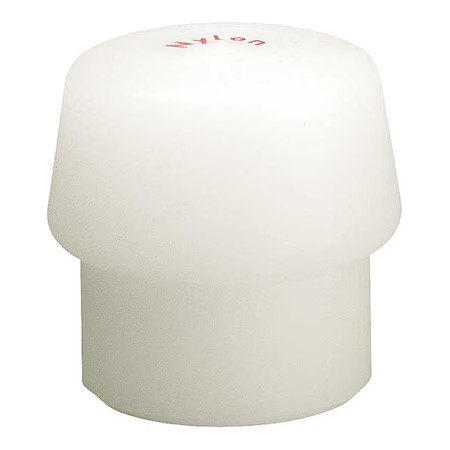 Halder Simplex 3208030 Hammer Tip, 1 3/16 In, Hard, White