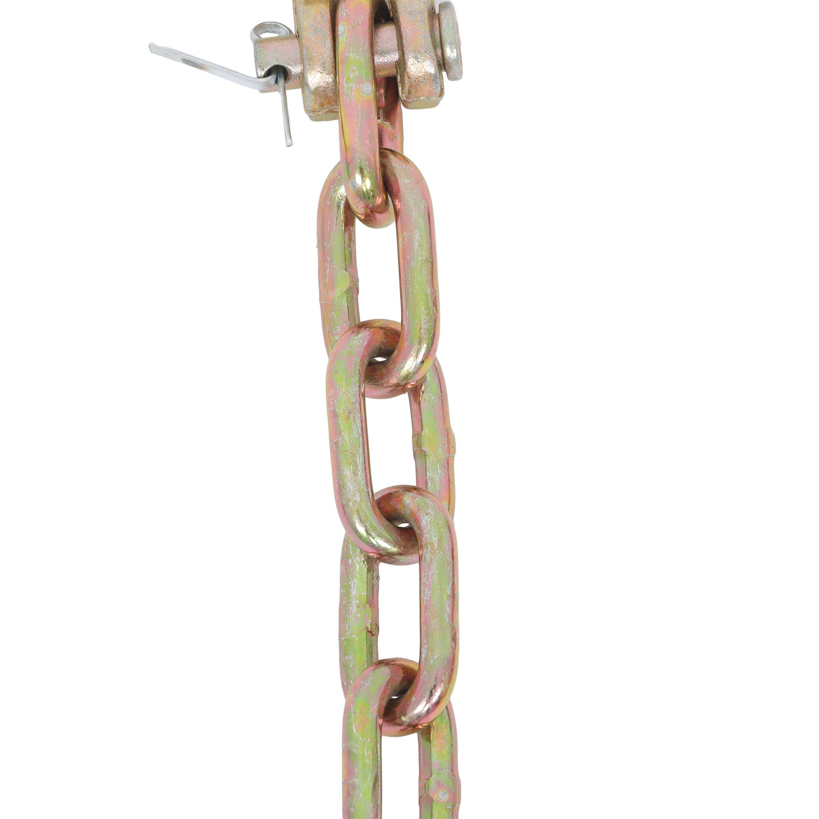 1/4''×12' G70 Tow Chain J-Hooks V-Chain Flatbed Truck Rollback Wrecker Carrier