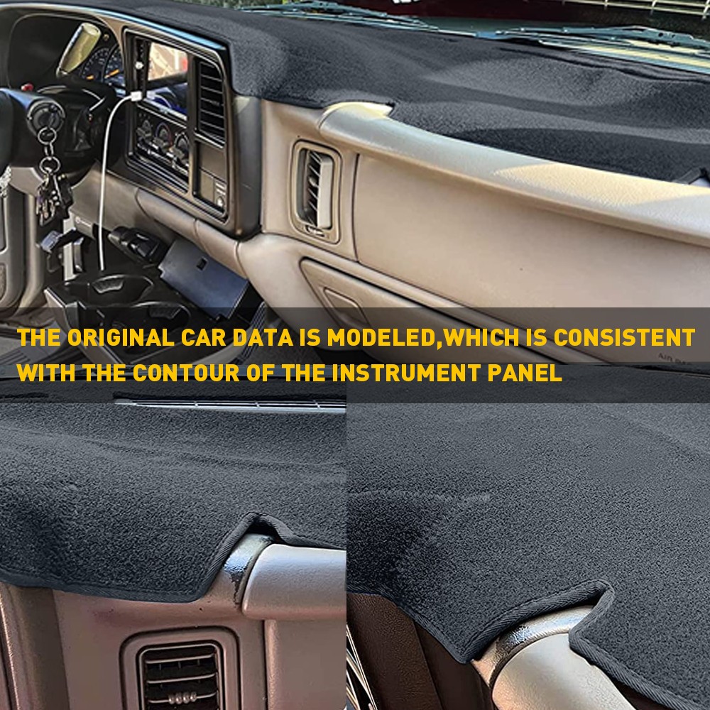 For Chevy S10 1998-2004 2003 2002 01 00 99 Dash Mat Dashboard Cover Dashmat Pad