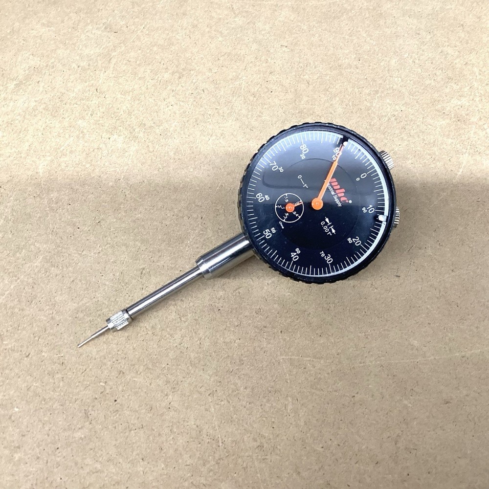 MHC Dial Drop Indicator 1.0000" Max Measurement 0-100 Dial Reading Untested