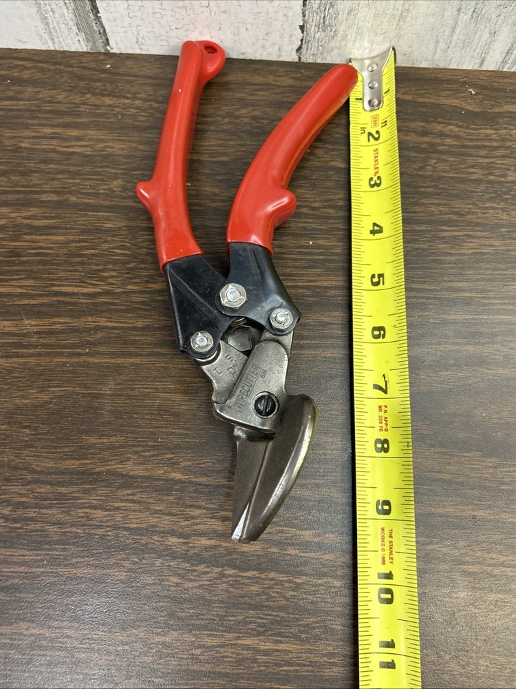 ProSnip Offset Tin Snips Left Cut W/Wire Cutter