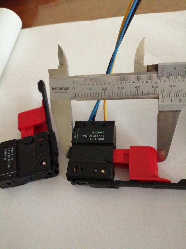 1PCS CAPAX-03 CAPAX03 7.2V-9.6V DC 20A Trigger Switch For Electric Tools