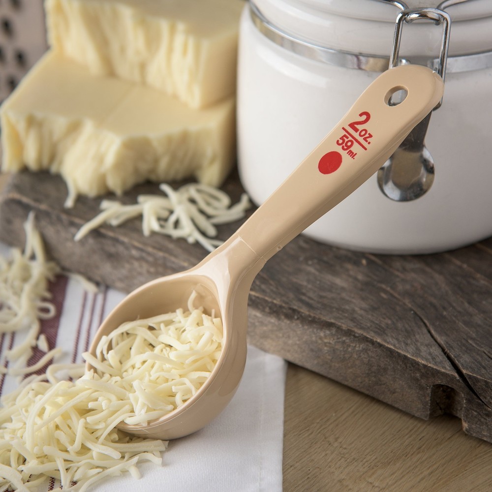 Carlisle Measure Miser Beige Measuring Cup Short Handle Precise Portioning 1 ...