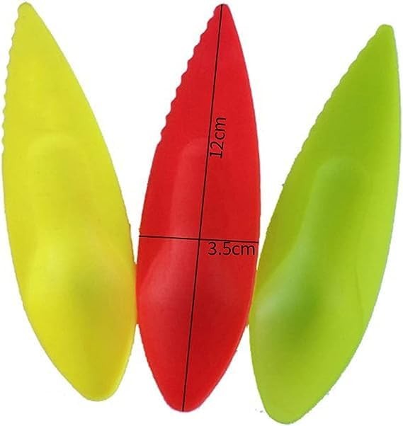3 Pcs Kiwi Fruit Spoon Fruit Plastic Spoons Peeler Cutter Spoon Kitchen Accessor