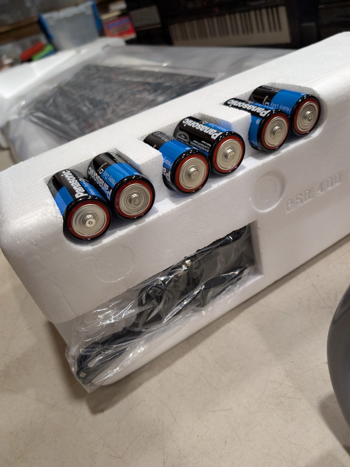 NOS Vintage 1991 Yamaha PSR-500 Portatone Electronic Keyboard Synthesizer