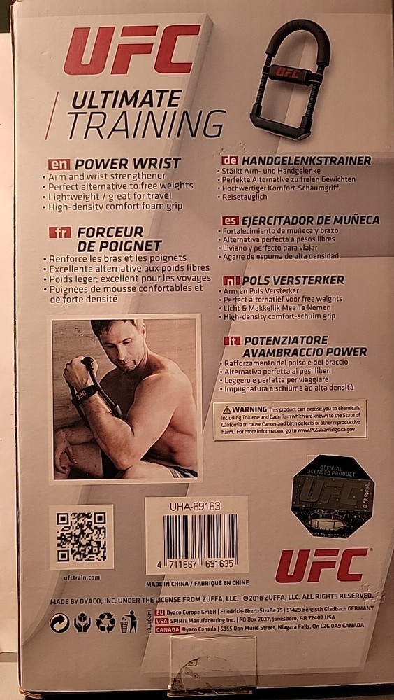 Official UFC ultimate training power wrist