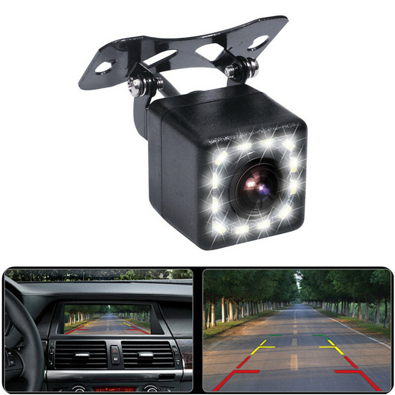 170° Auto Car Rear View Backup Camera Reverse 12 LED Night Vision Waterproof