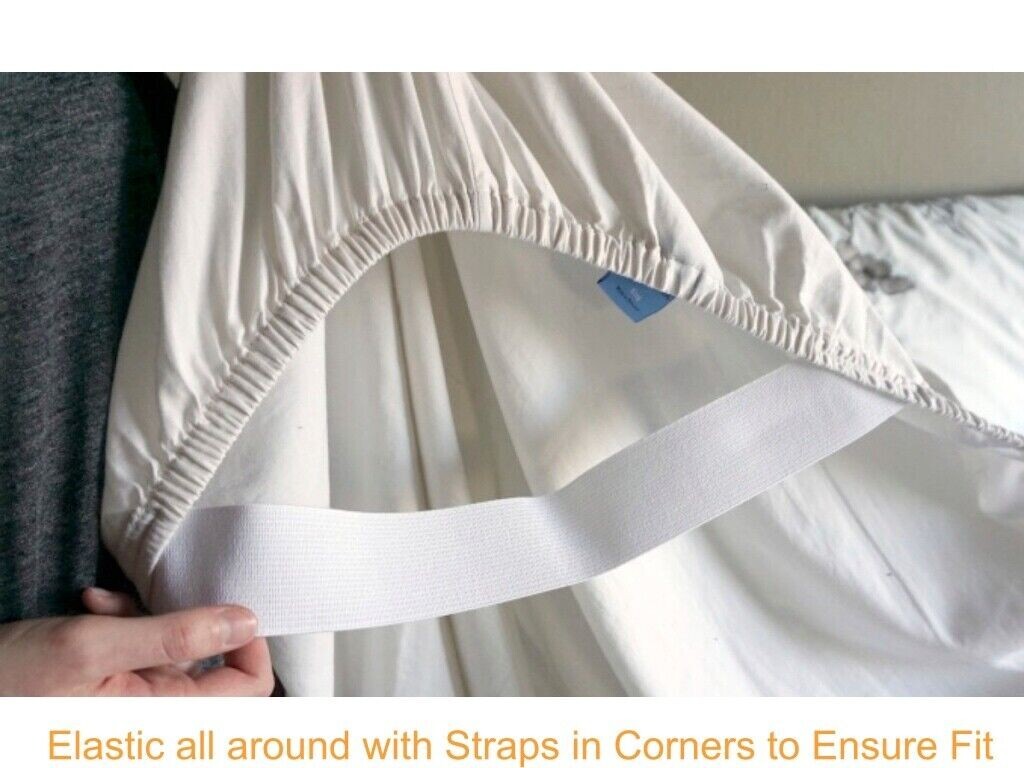 Split Top Flex King Sheet 4 pc set For Sleep Number Bed 1900 Count Deep Pockets