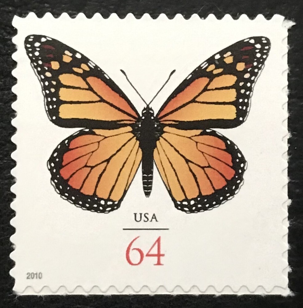 2010 Scott #4462 - 64¢ - MONARCH BUTTERFLY - Single Stamp Mint NH