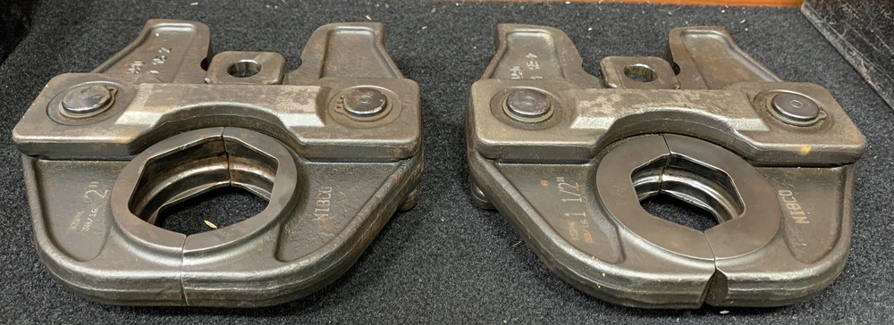 Nibco KSP4 Pair 1 1/2" 2" STD Press Jaw - Used - Includes Hard Case