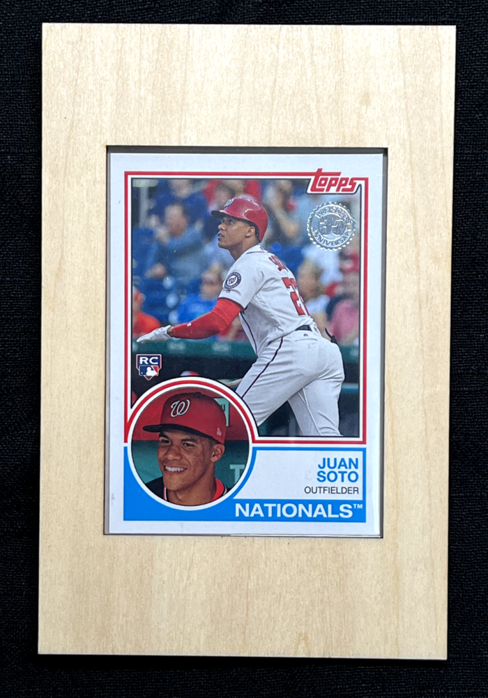 iWoodMD Top Loader Card Display Frame (card not included)