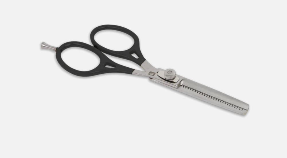 Loon Ergo Prime Curved Shears w/ Precision Peg Black
