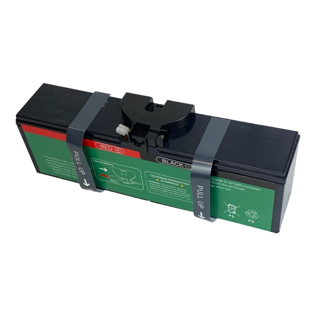 APCRBC161 COMPATIBLE BATTERY FOR APC Back-UPS Pro BN1500M2 BR1350MS BR1200SI 24V