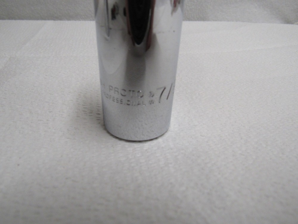 Proto 6-Point, 3/8" Drive 7/8", 6 Point Deep Socket 5028H